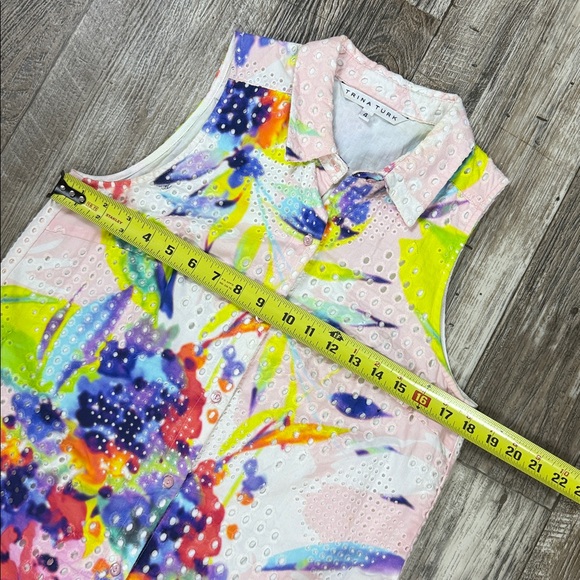 TRINA TURK BEAUTIFUL FLORAL DRESS, 4 - Picture 11 of 12